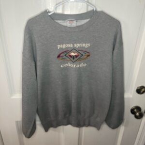 Men’s Vintage Colorado Sweatshirt. Size Large